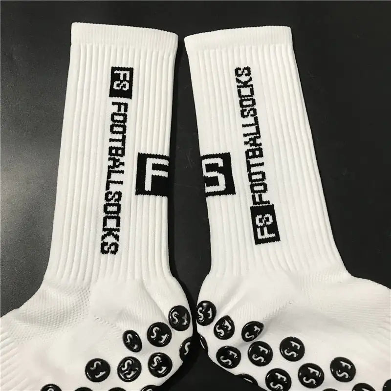 Performance Football Socks (White/Black)